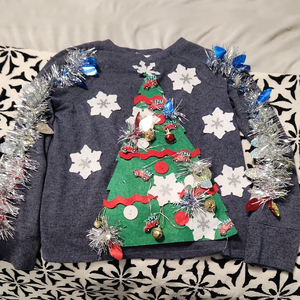 UGLY Kids Christmas Tree Sweater